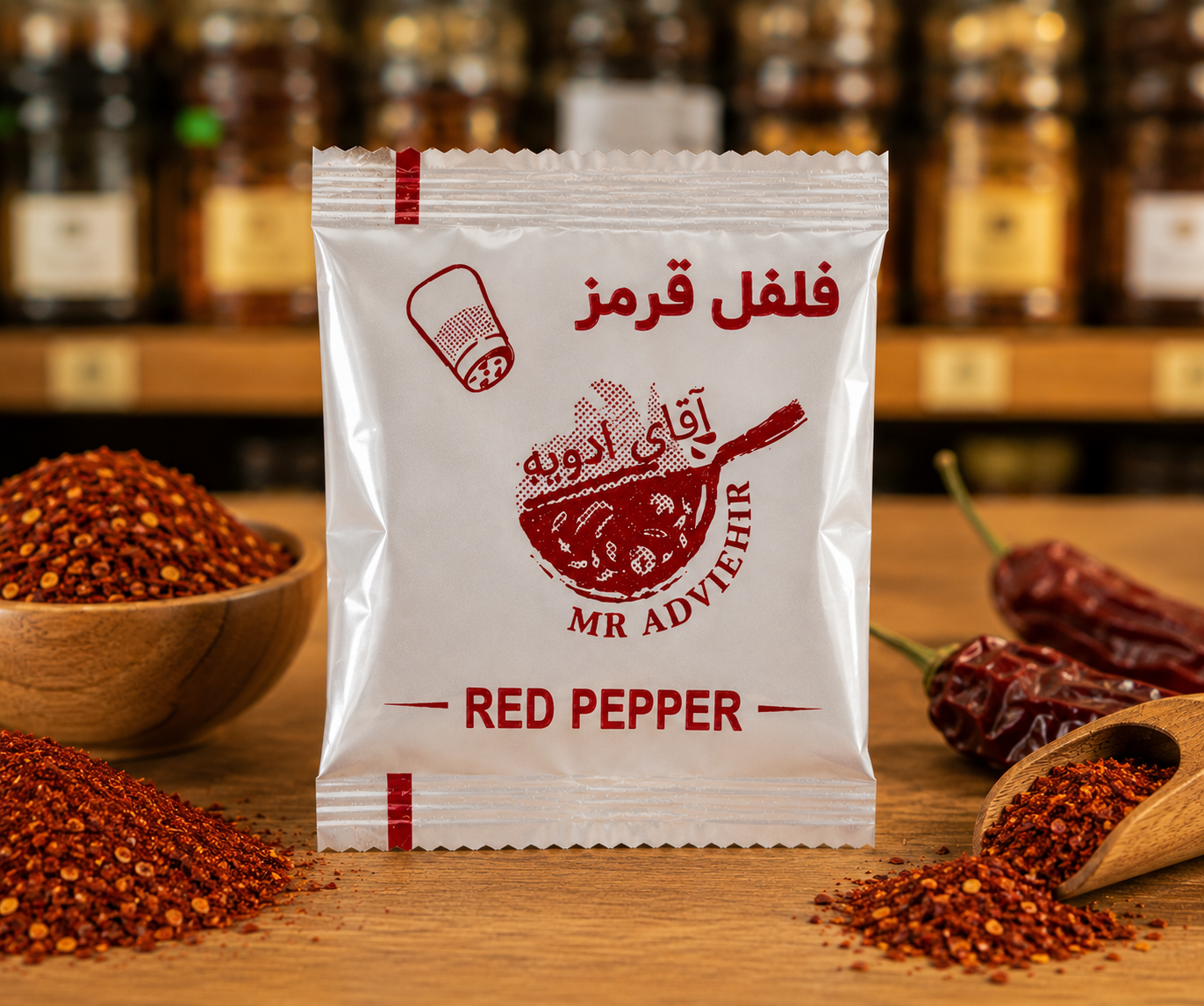 پودر فلفل قرمز تک نفره🌶
