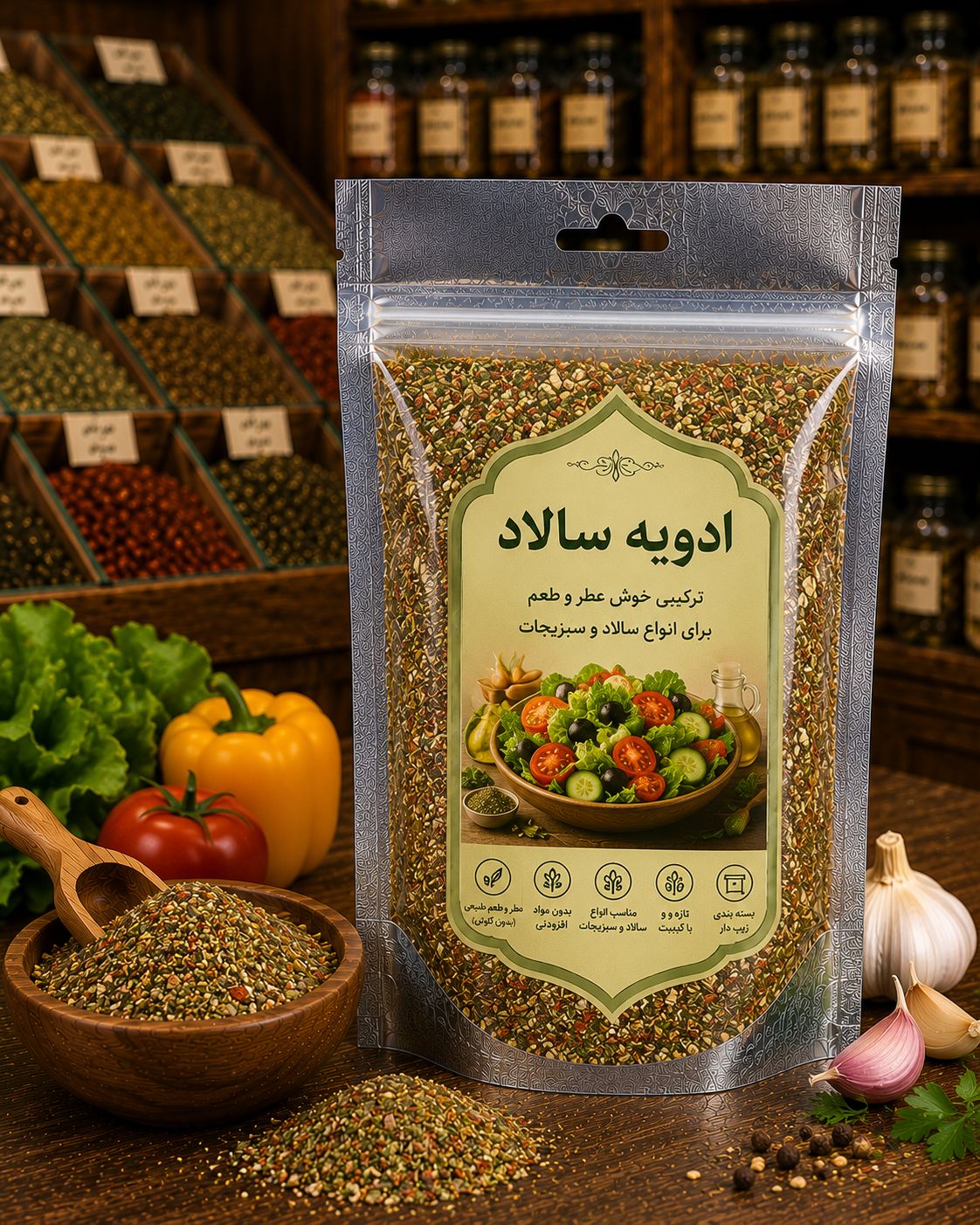 ادویه سالاد اعلا