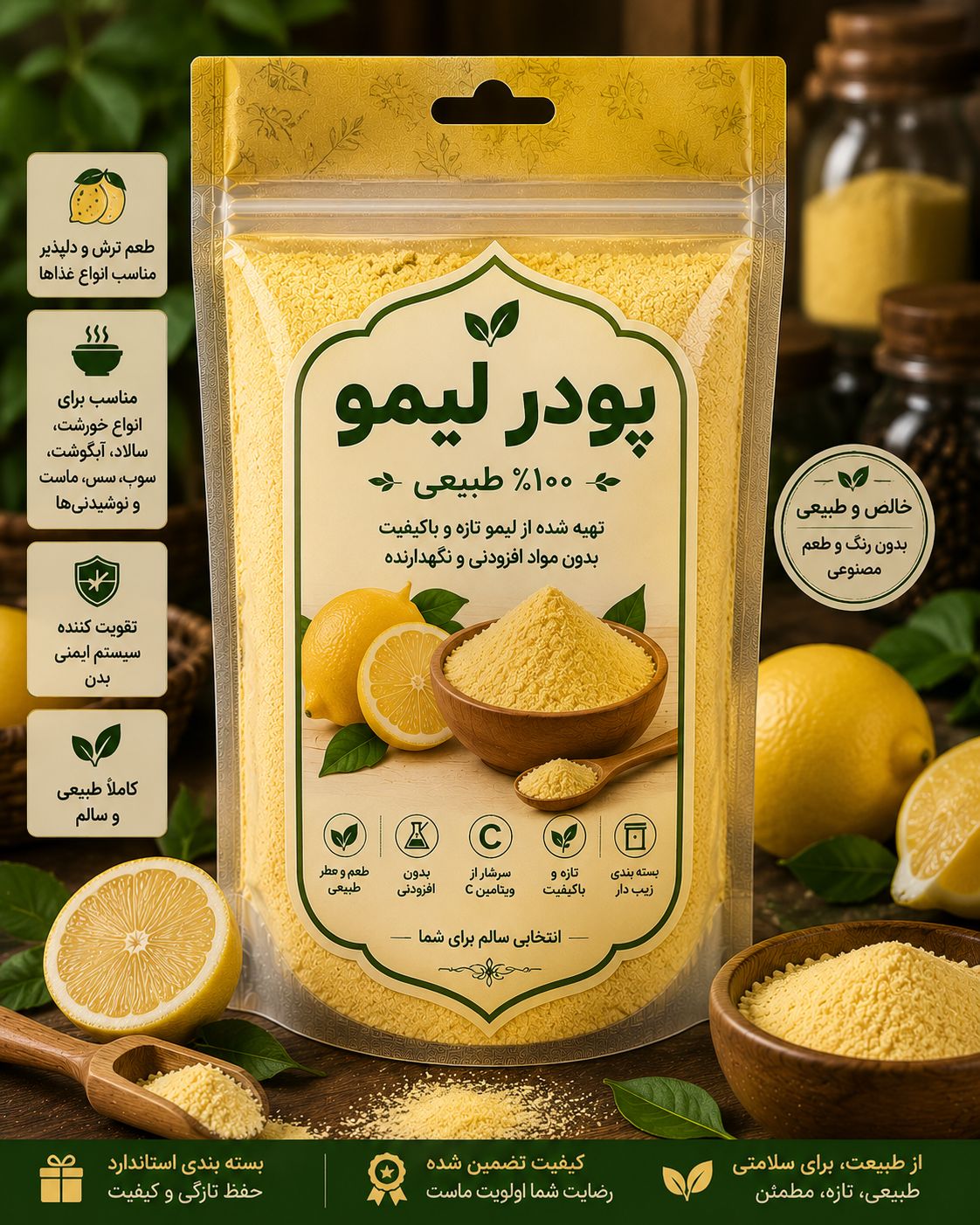 پودر لیمو اعلا