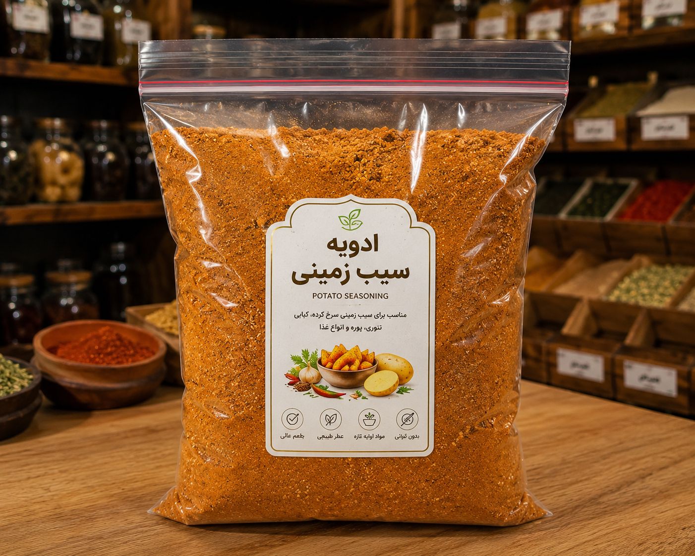 ادویه سیب زمینی اعلا